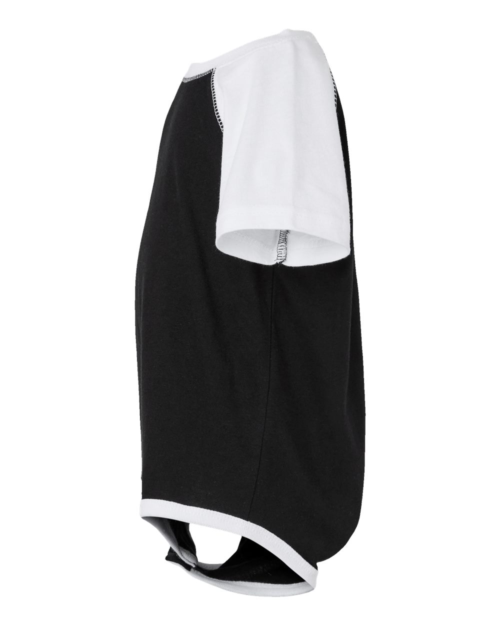 Infant Baseball Fine Jersey Bodysuit - DirectSide - B30538501 - Black/ White