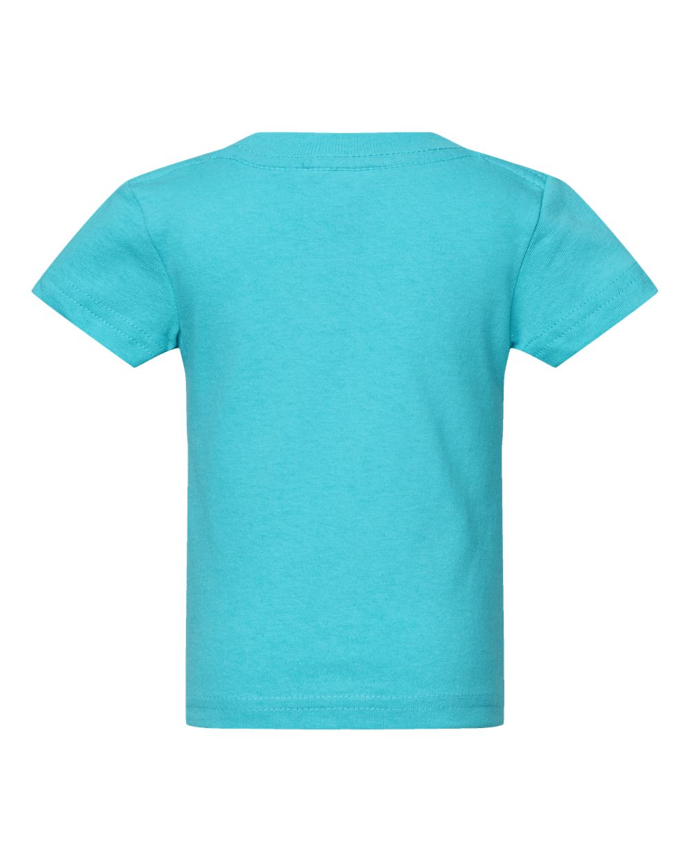 Infant Cotton Jersey Tee - Back - B30038972 - Caribbean