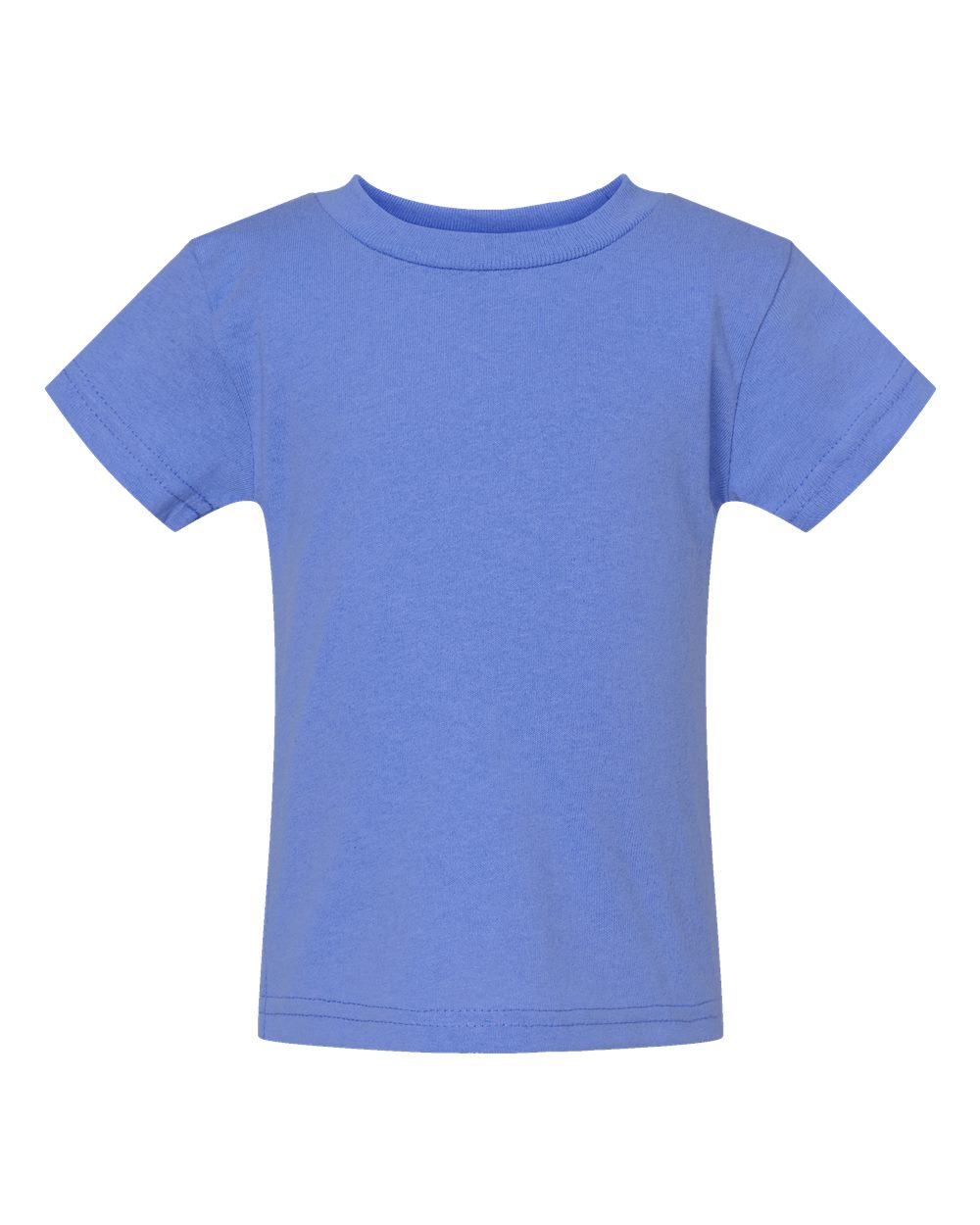 Infant Cotton Jersey Tee - Front - B30038262 - Carolina Blue