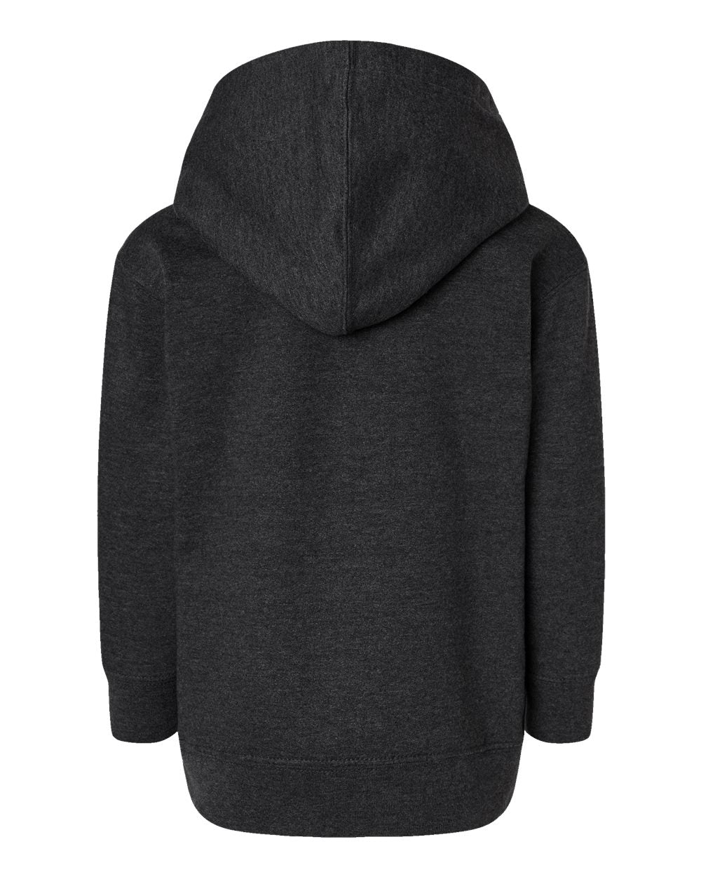 Toddler Pullover Fleece Hoodie - Back - B32238133 - Vintage Smoke