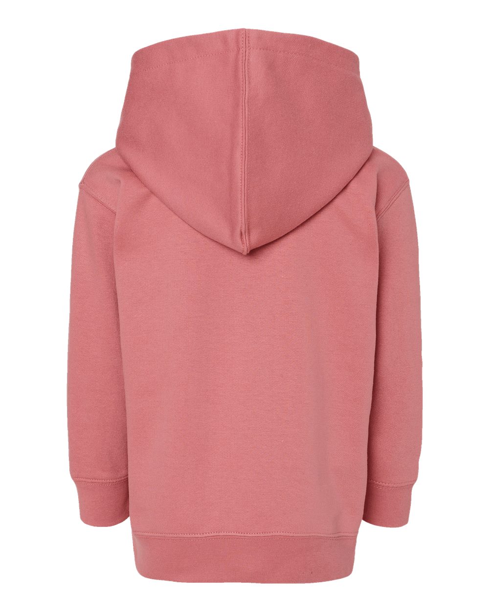 Toddler Pullover Fleece Hoodie - Back - B32238323 - Mauvelous
