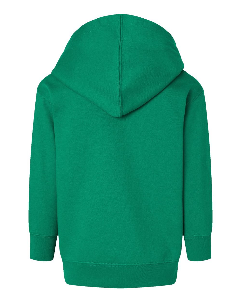 Toddler Pullover Fleece Hoodie - Back - B32238603 - Kelly