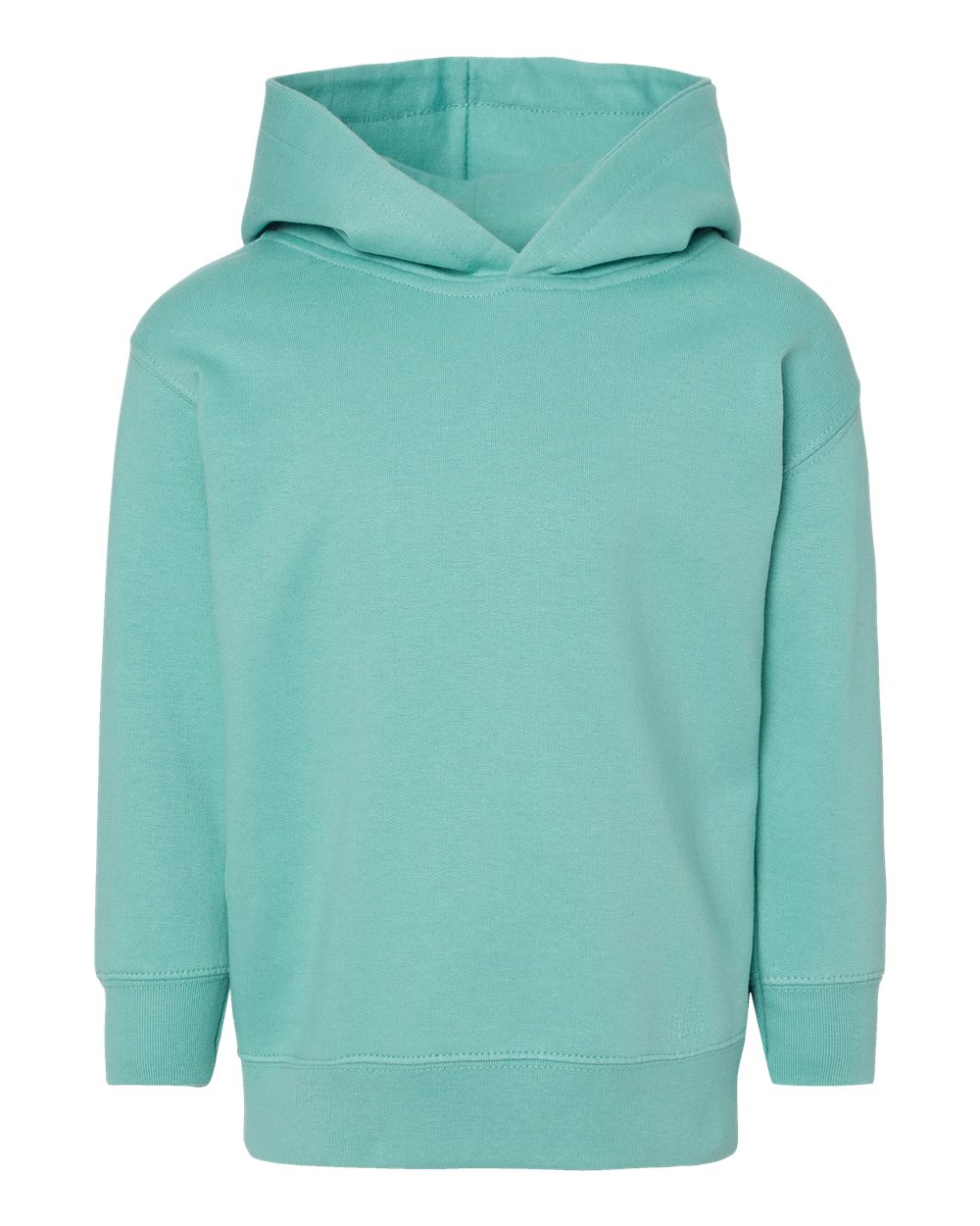 Toddler Pullover Fleece Hoodie - Front - B32238163 - Saltwater