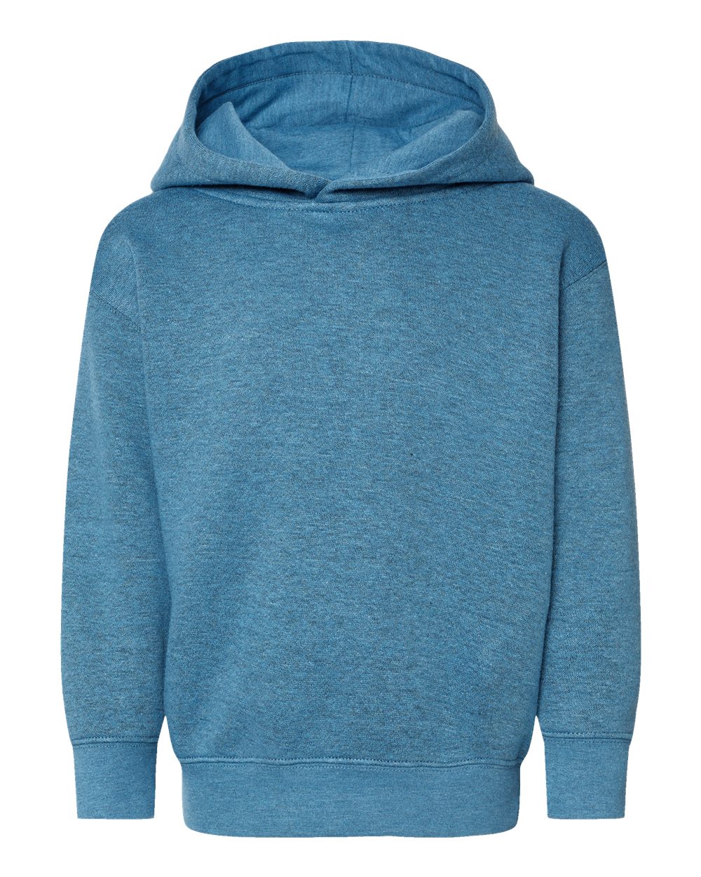 Toddler Pullover Fleece Hoodie - Front - B32238253 - Bermuda Blackout