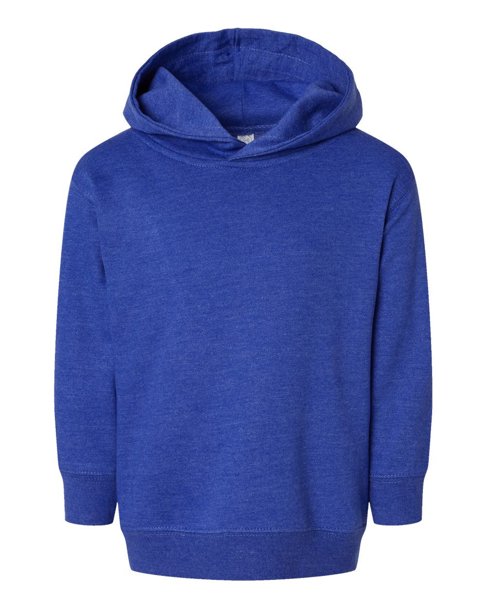 Toddler Pullover Fleece Hoodie - Front - B32238743 - Vintage Royal