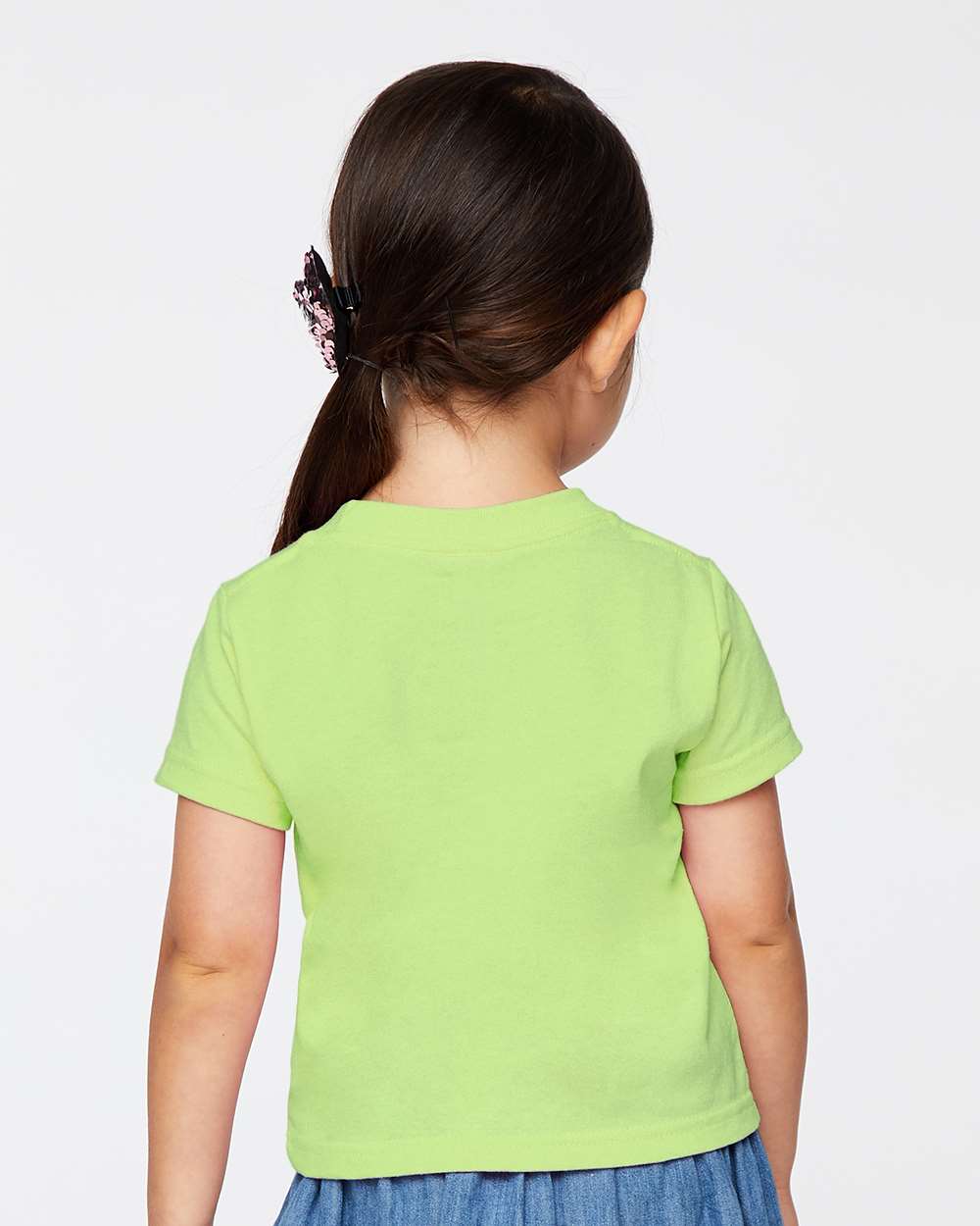 Youth Juvy T-Shirt - OnModelBack - B33838176 - Key Lime