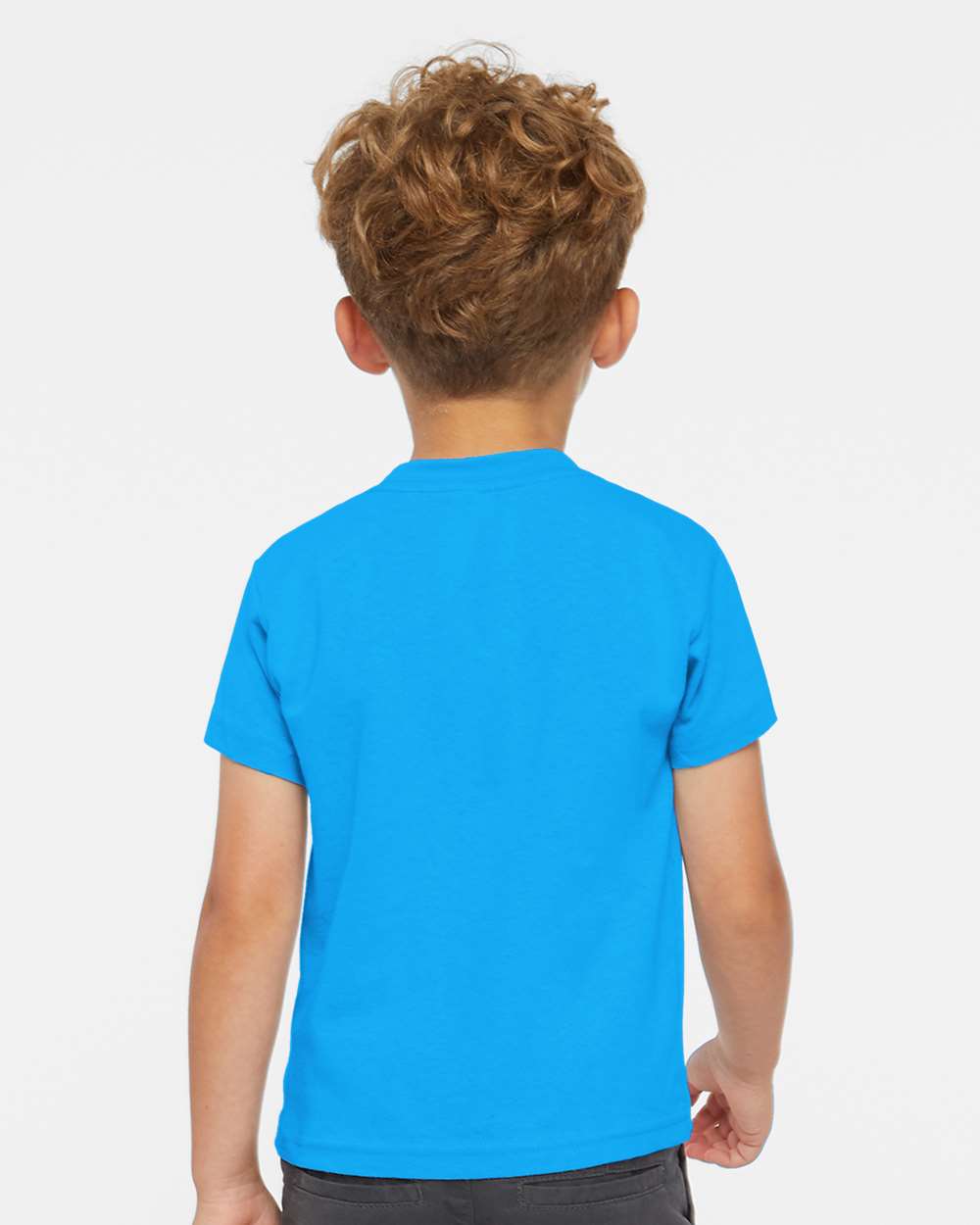 Youth Juvy T-Shirt - OnModelBack - B33838786 - Turquoise