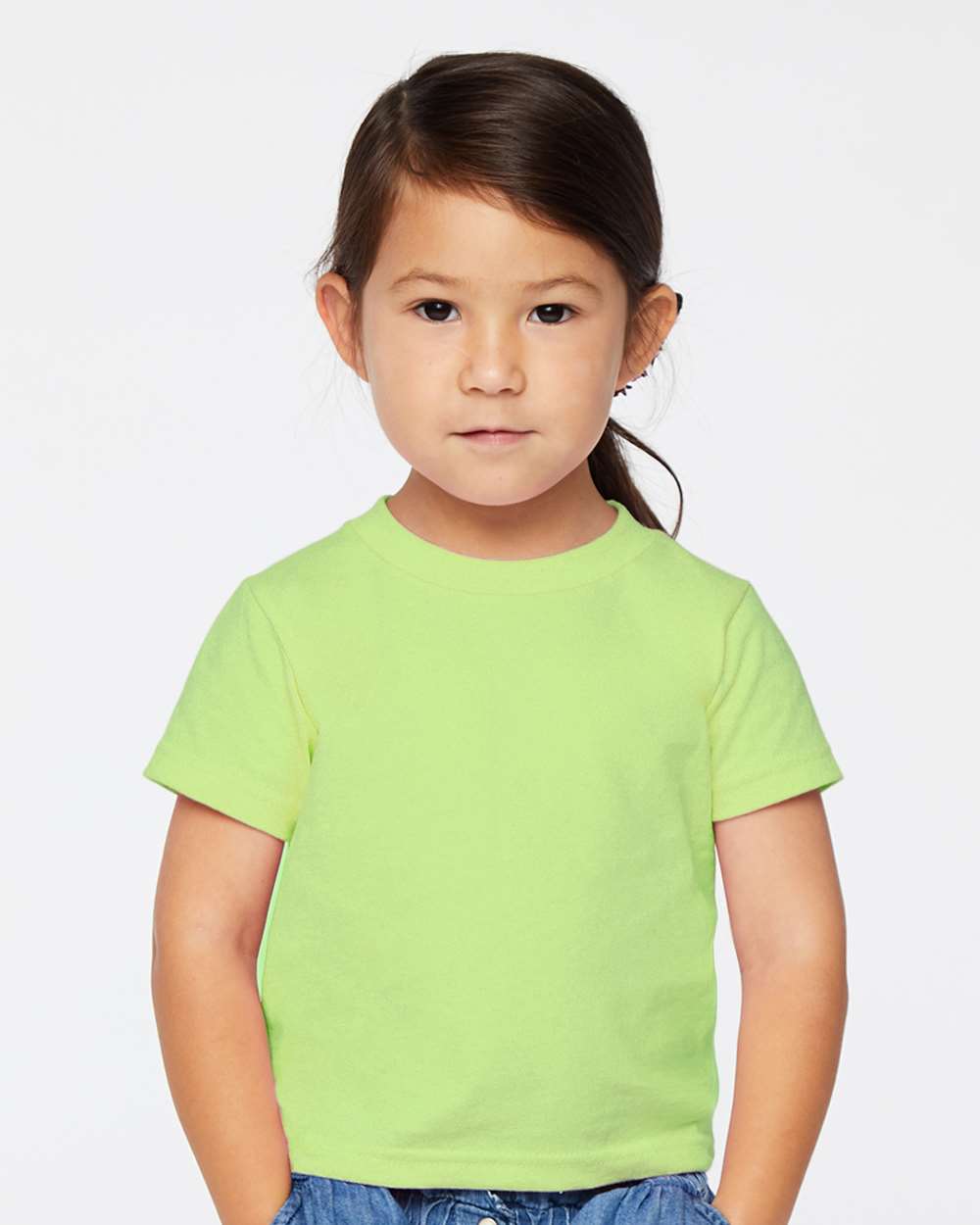 Youth Juvy T-Shirt - OnModelFront - B33838176 - Key Lime