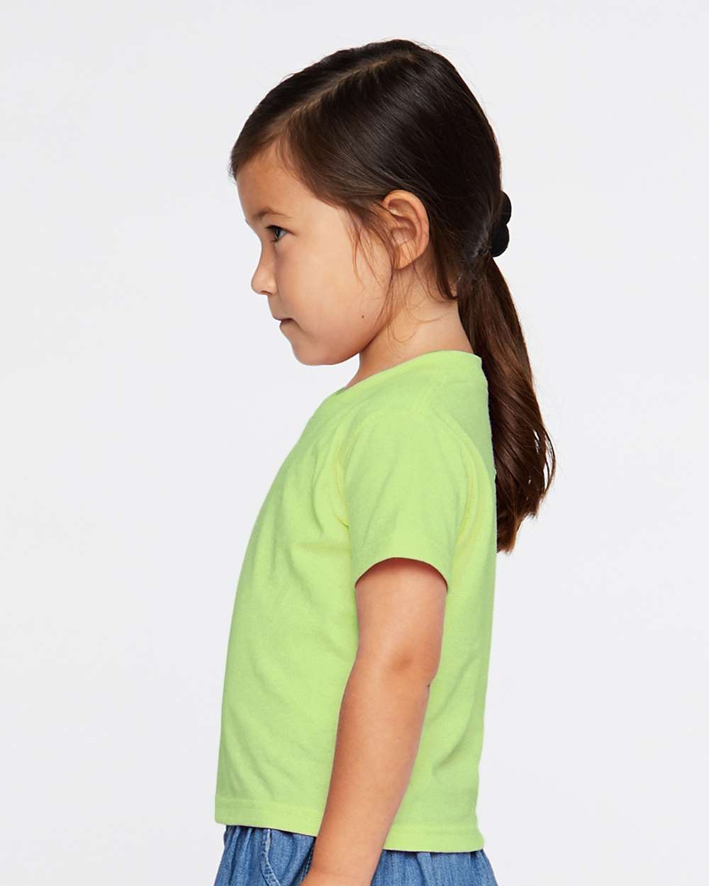 Youth Juvy T-Shirt - OnModelSide - B33838176 - Key Lime