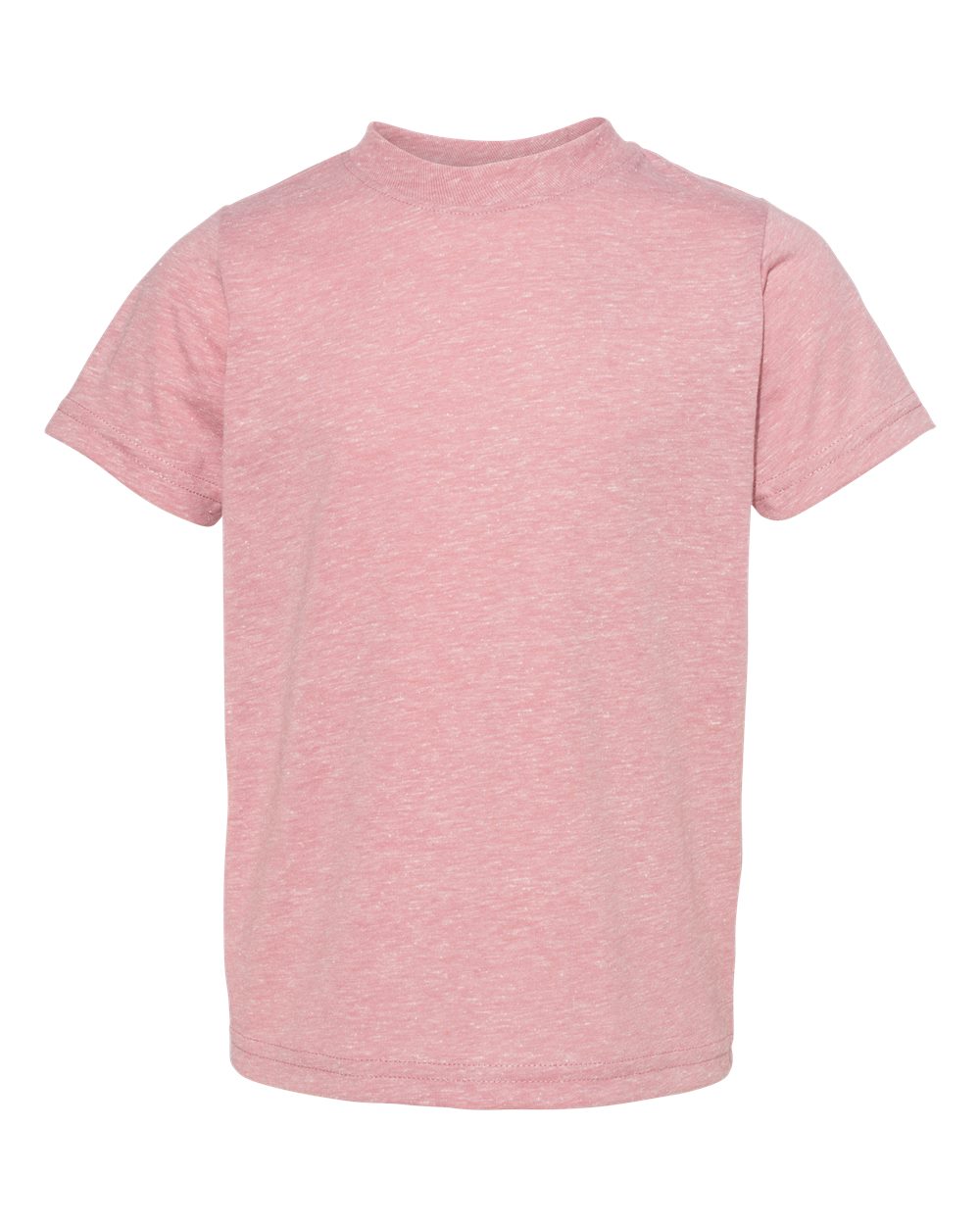 Toddler Harborside Mélange T-Shirt - Front - B01638303 - Mauvelous Melange