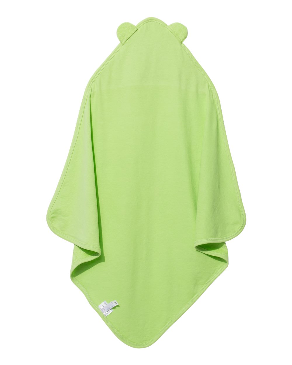 Terry Cloth Hooded Towel with Ears - Back - B03038170 - Key Lime