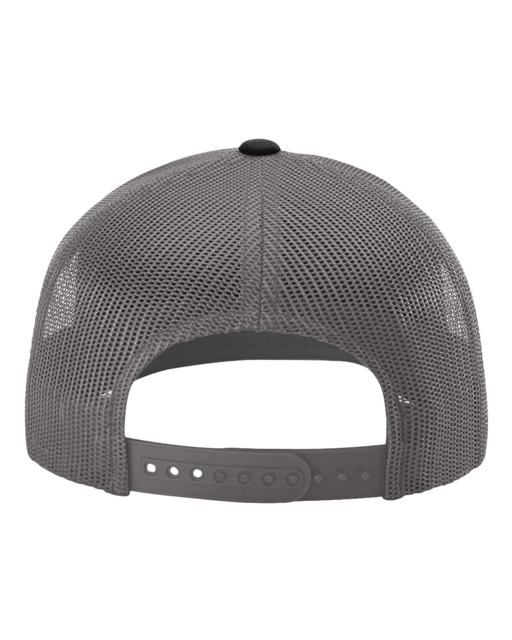 Sustainable Trucker Cap - Back - B53395090 - Black/ Charcoal
