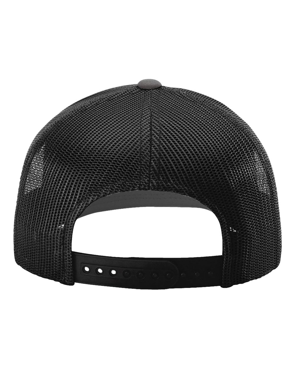 Sustainable Trucker Cap - Back - B53395100 - Charcoal/ Black