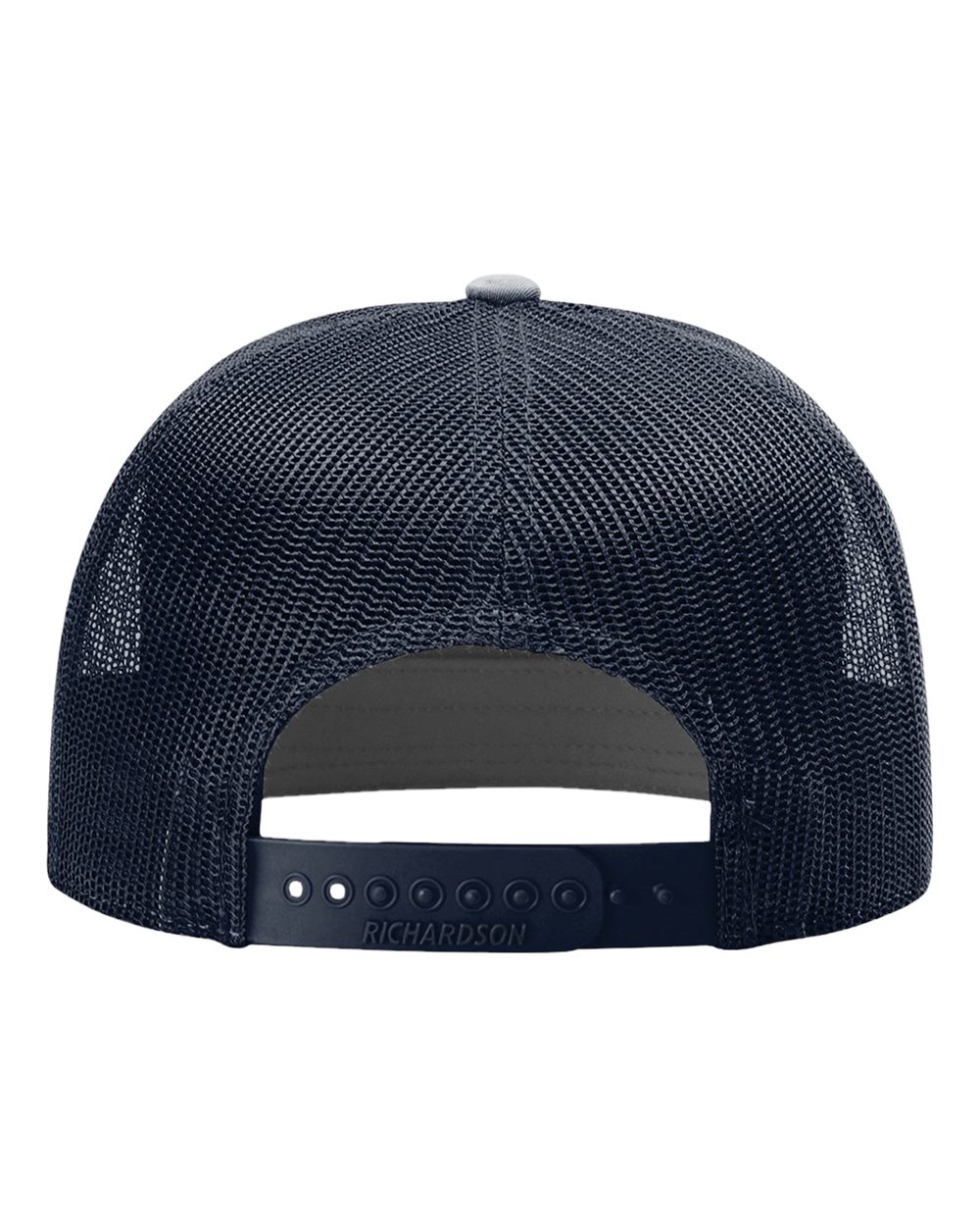 Seven-Panel Trucker Cap - Back - B71995380 - Navy