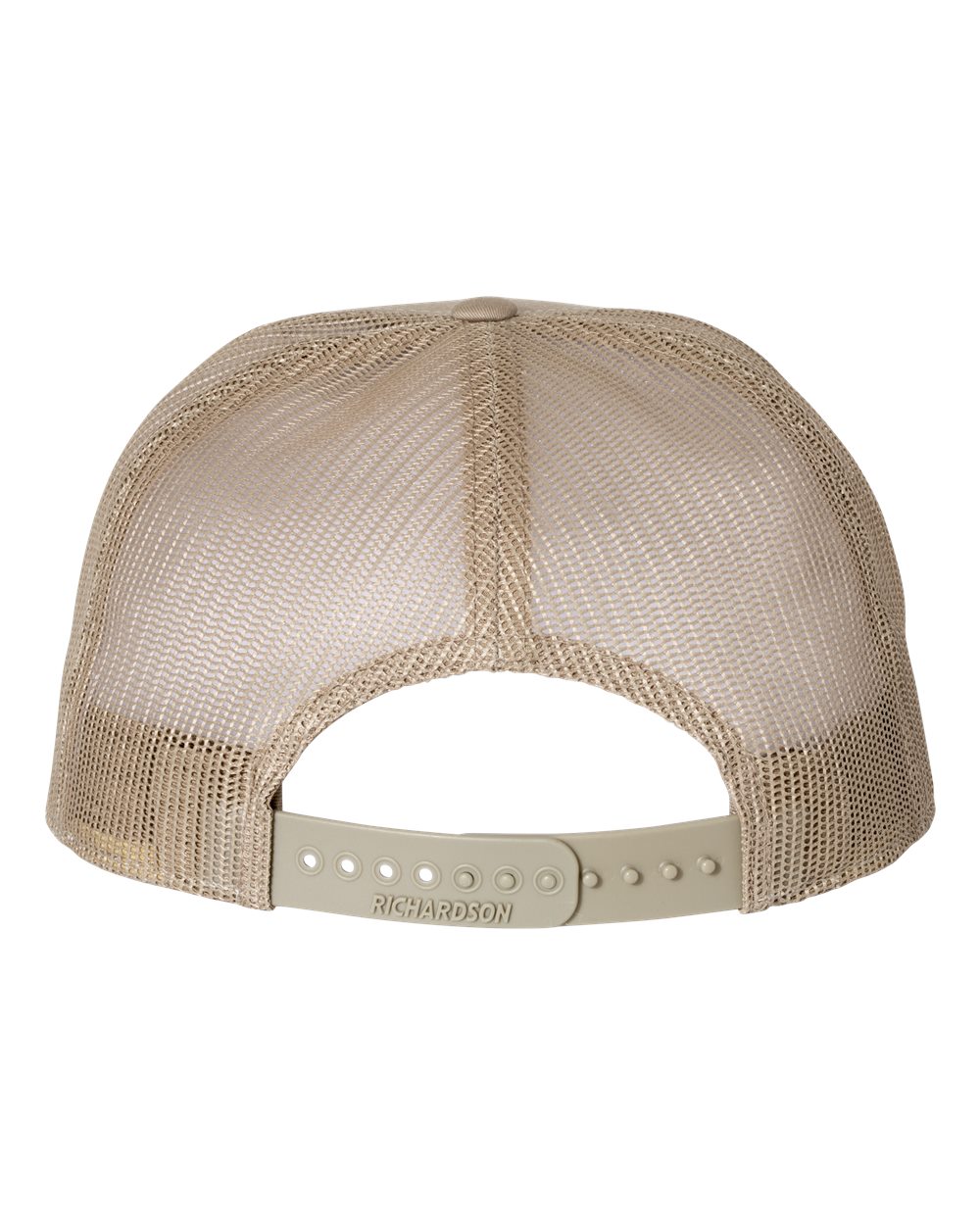 Seven-Panel Trucker Cap - Back - B71995620 - Brown/ Khaki