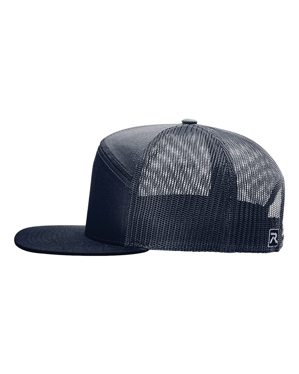 Seven-Panel Trucker Cap - DirectSide - B71995380 - Navy