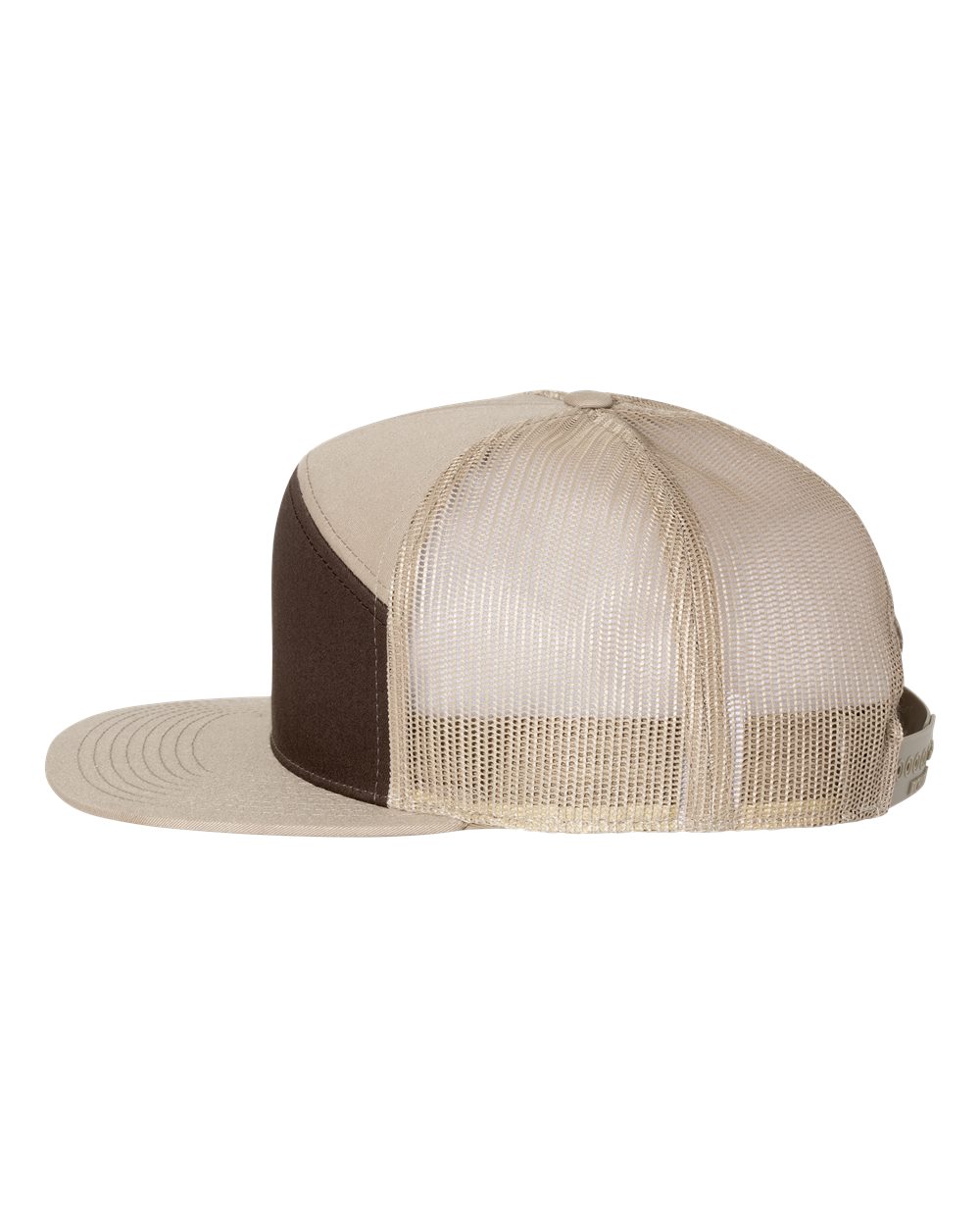 Seven-Panel Trucker Cap - DirectSide - B71995620 - Brown/ Khaki
