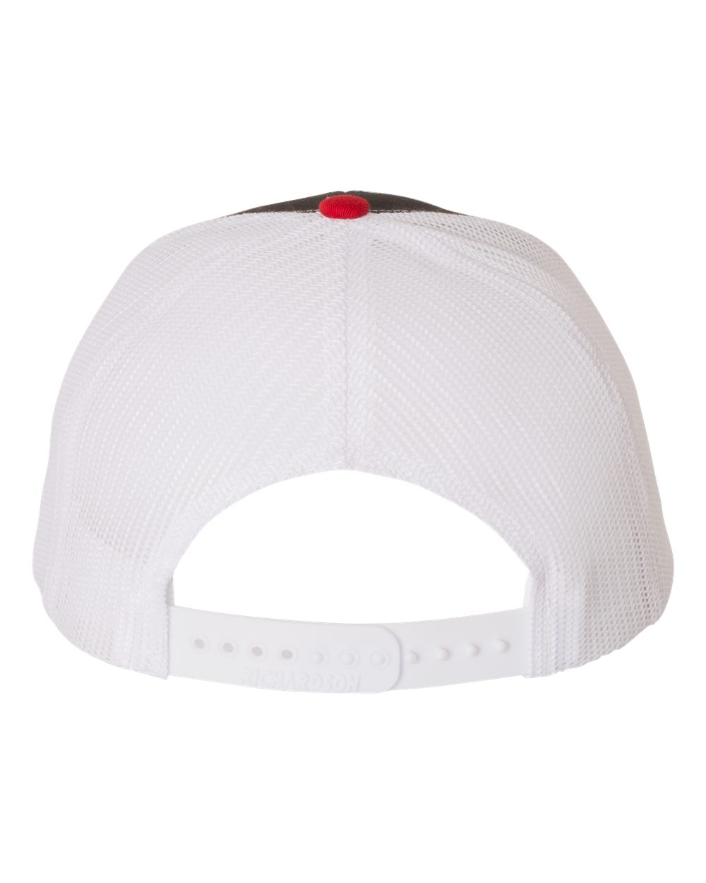 Snapback Trucker Cap - Back - B18095050 - Black/ White/ Red