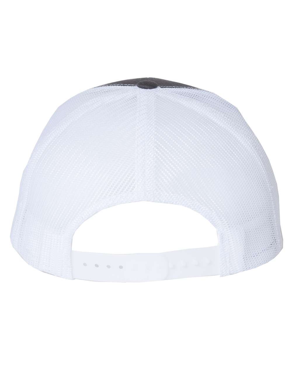 Snapback Trucker Cap - Back - B18095150 - Charcoal/ White