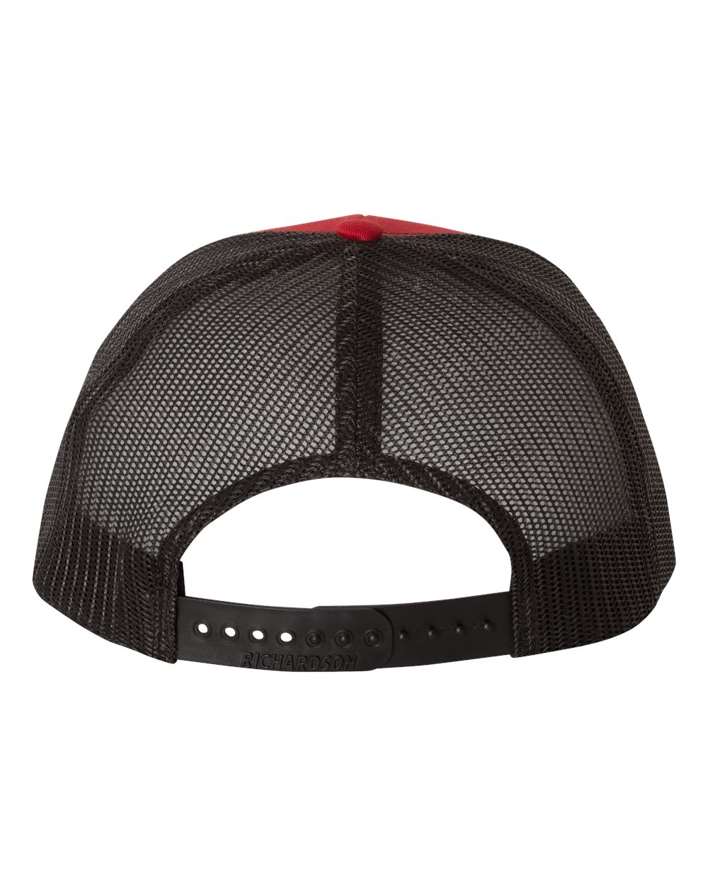 Snapback Trucker Cap - Back - B18095170 - Red/ Black