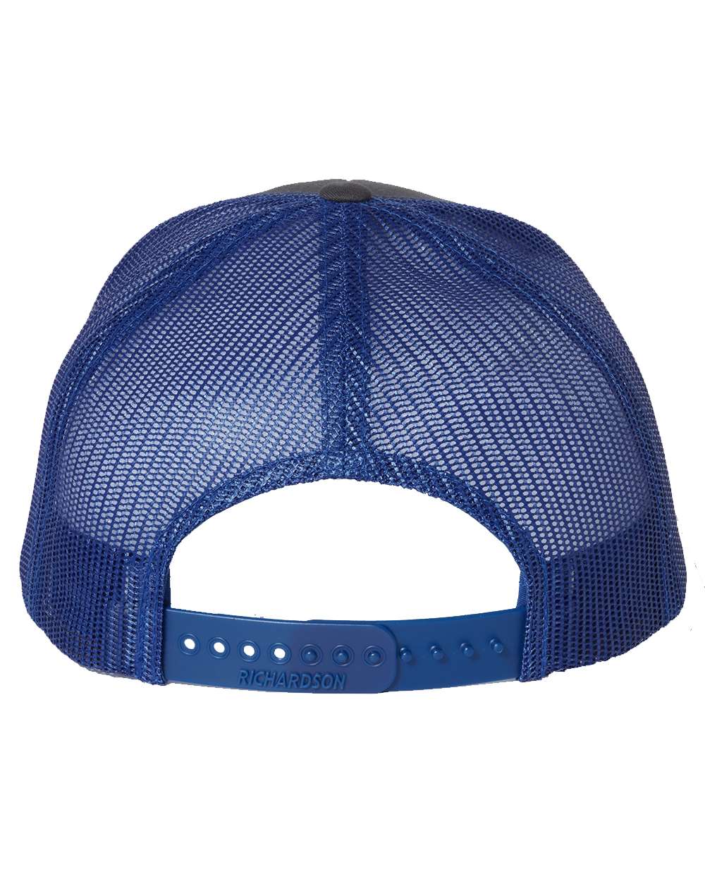 Snapback Trucker Cap - Back - B18095190 - Charcoal/ Royal
