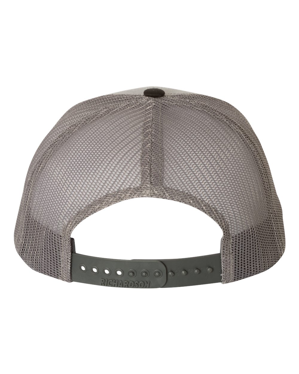 Snapback Trucker Cap - Back - B18095210 - Grey/ Charcoal/ Black
