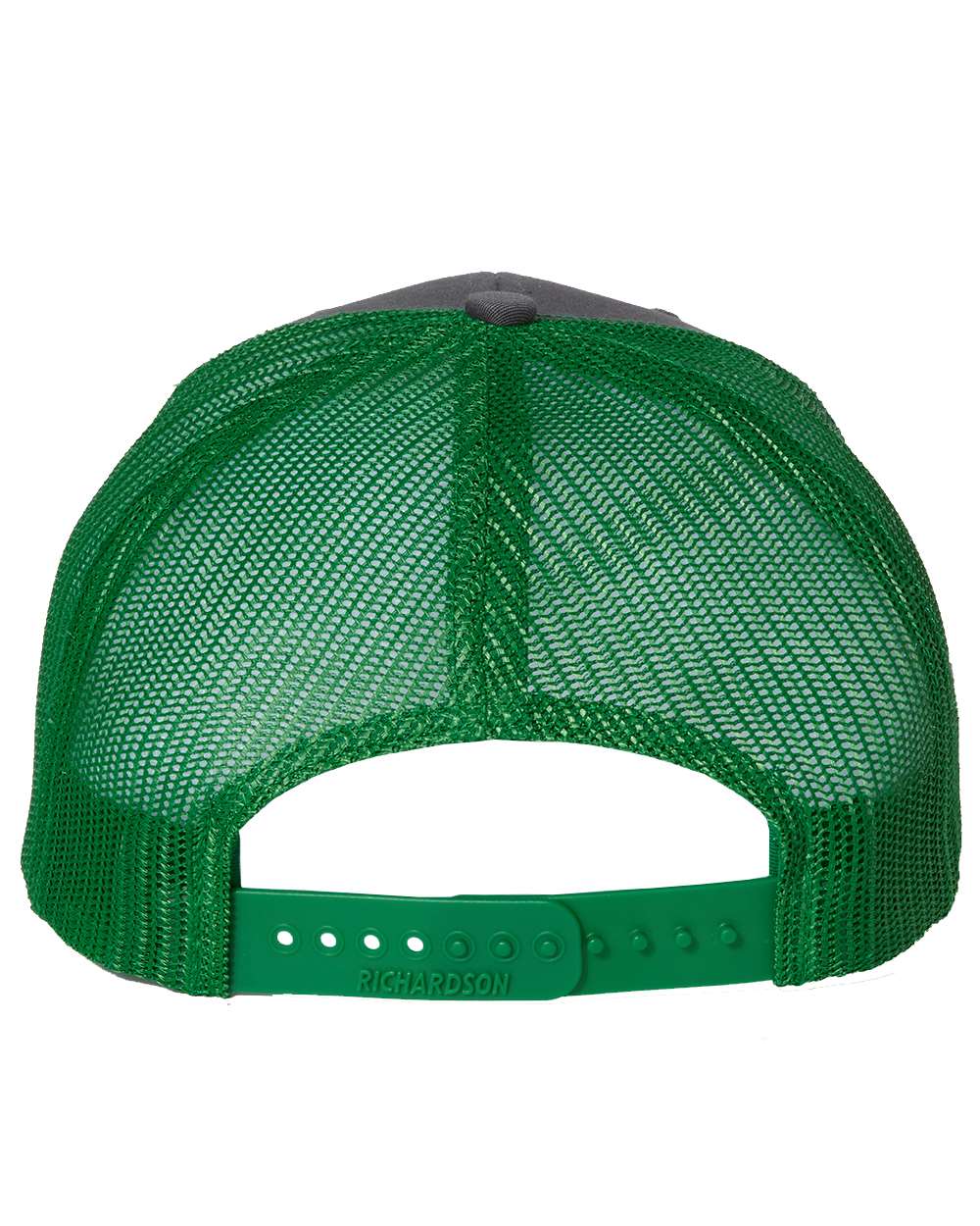 Snapback Trucker Cap - Back - B18095240 - Charcoal/ Kelly