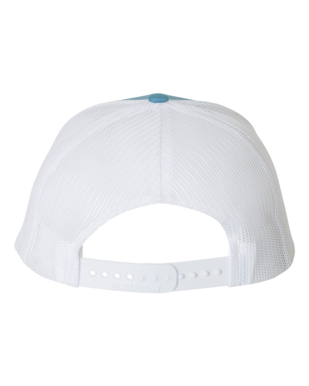 Snapback Trucker Cap - Back - B18095250 - Columbia Blue/ White