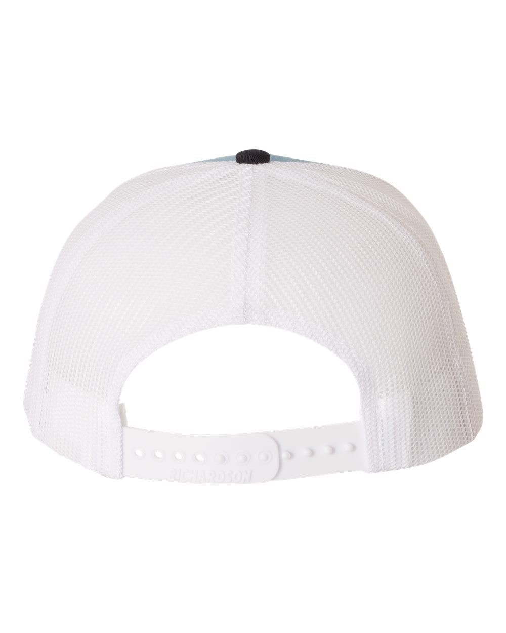 Snapback Trucker Cap - Back - B18095260 - Columbia Blue/ White/ Navy