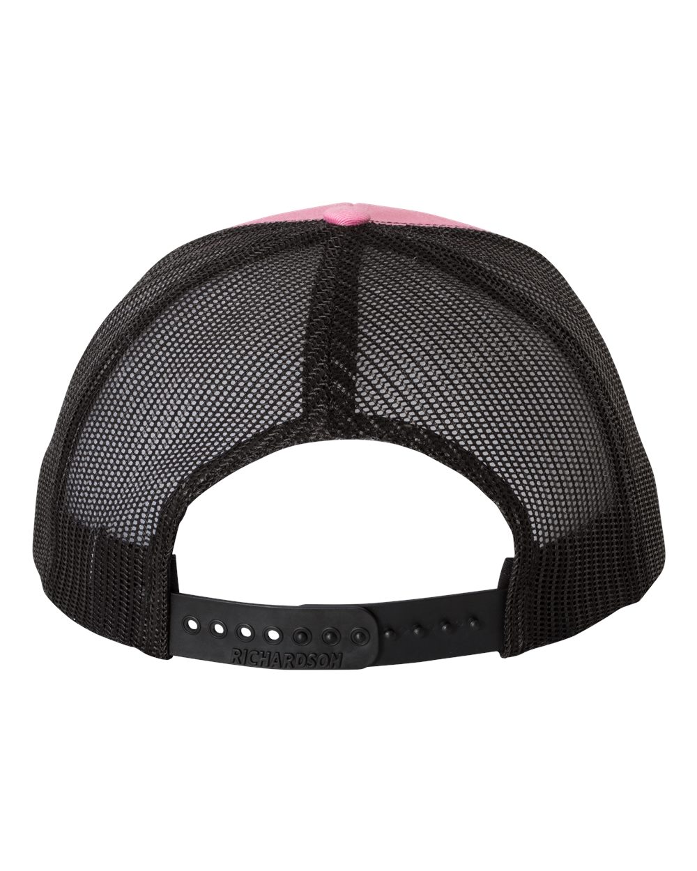 Snapback Trucker Cap - Back - B18095300 - Hot Pink/ Black
