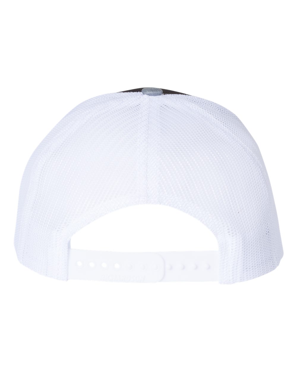 Snapback Trucker Cap - Back - B18095320 - Black/ White/ Heather Grey