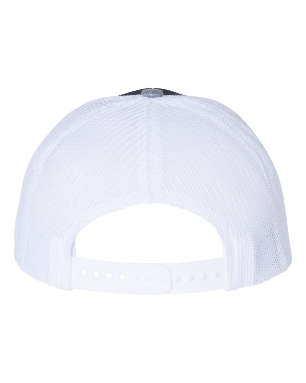 Snapback Trucker Cap - Back - B18095380 - Navy/ White/ Heather Grey