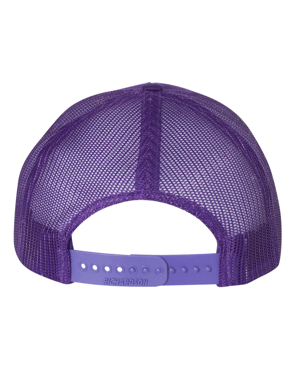 Snapback Trucker Cap - Back - B18095400 - Purple