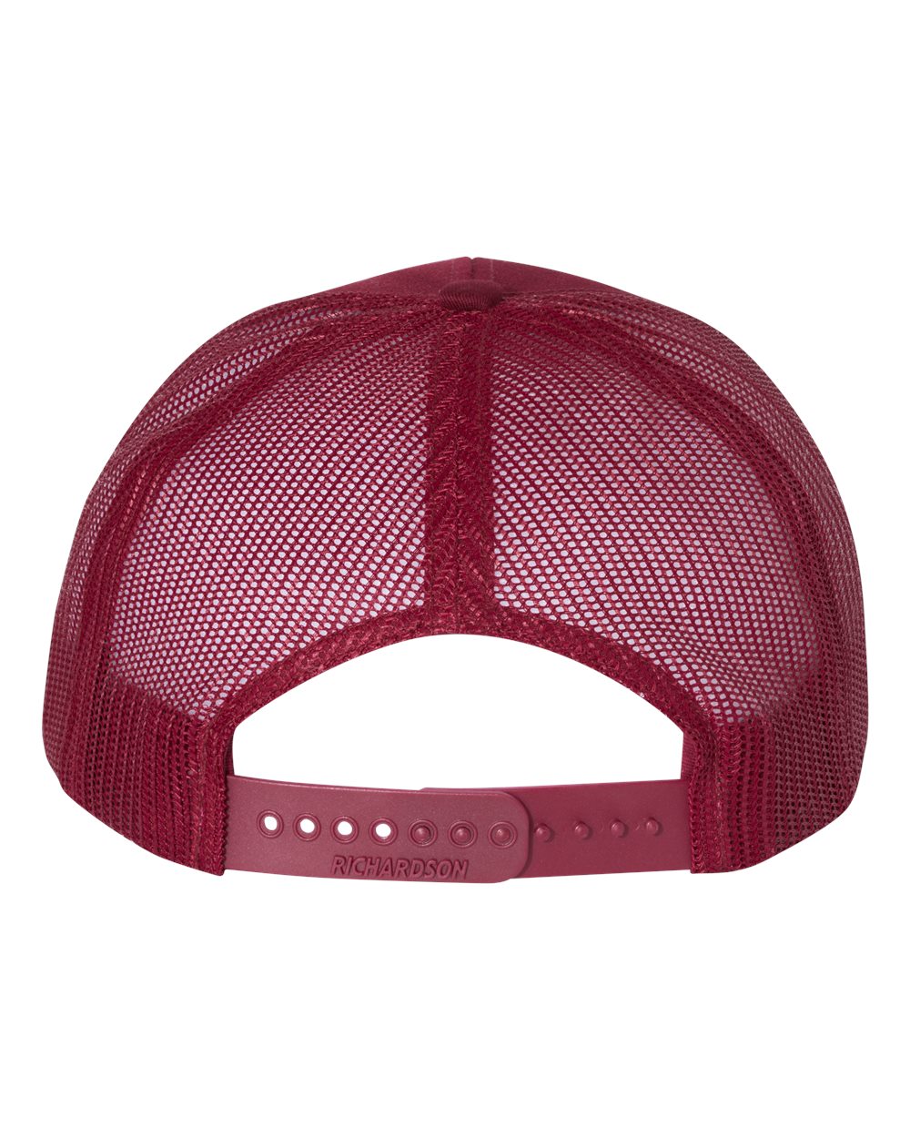 Snapback Trucker Cap - Back - B18095460 - Cardinal