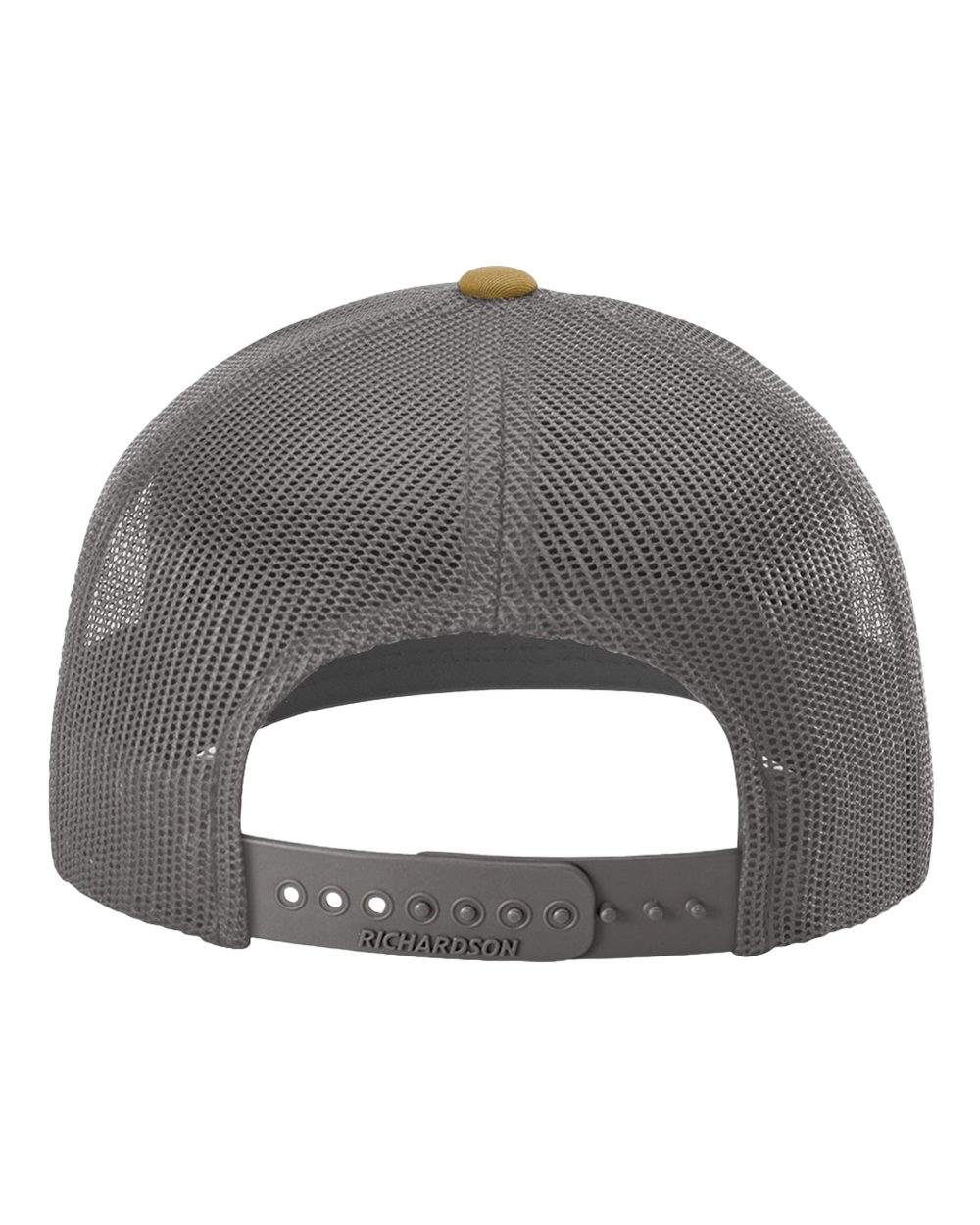 Snapback Trucker Cap - Back - B18095490 - Mink Beige/ Charcoal/ Amber Gold
