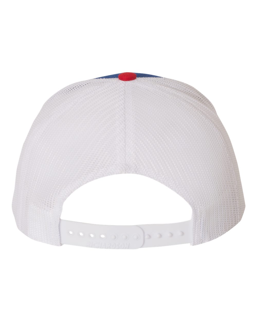 Snapback Trucker Cap - Back - B18095710 - Royal/ White/ Red
