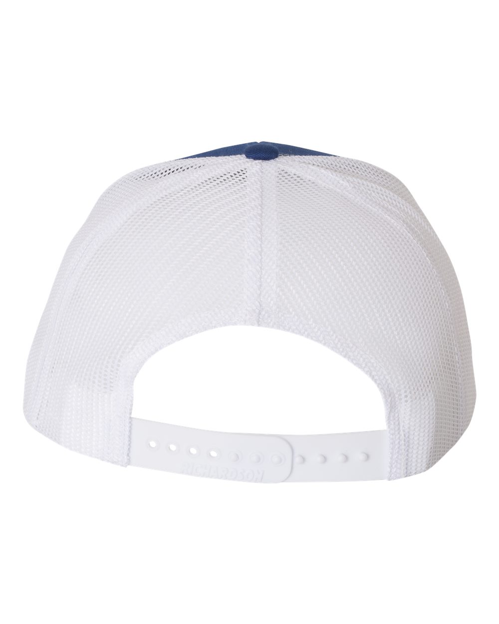 Snapback Trucker Cap - Back - B18095750 - Royal/ White