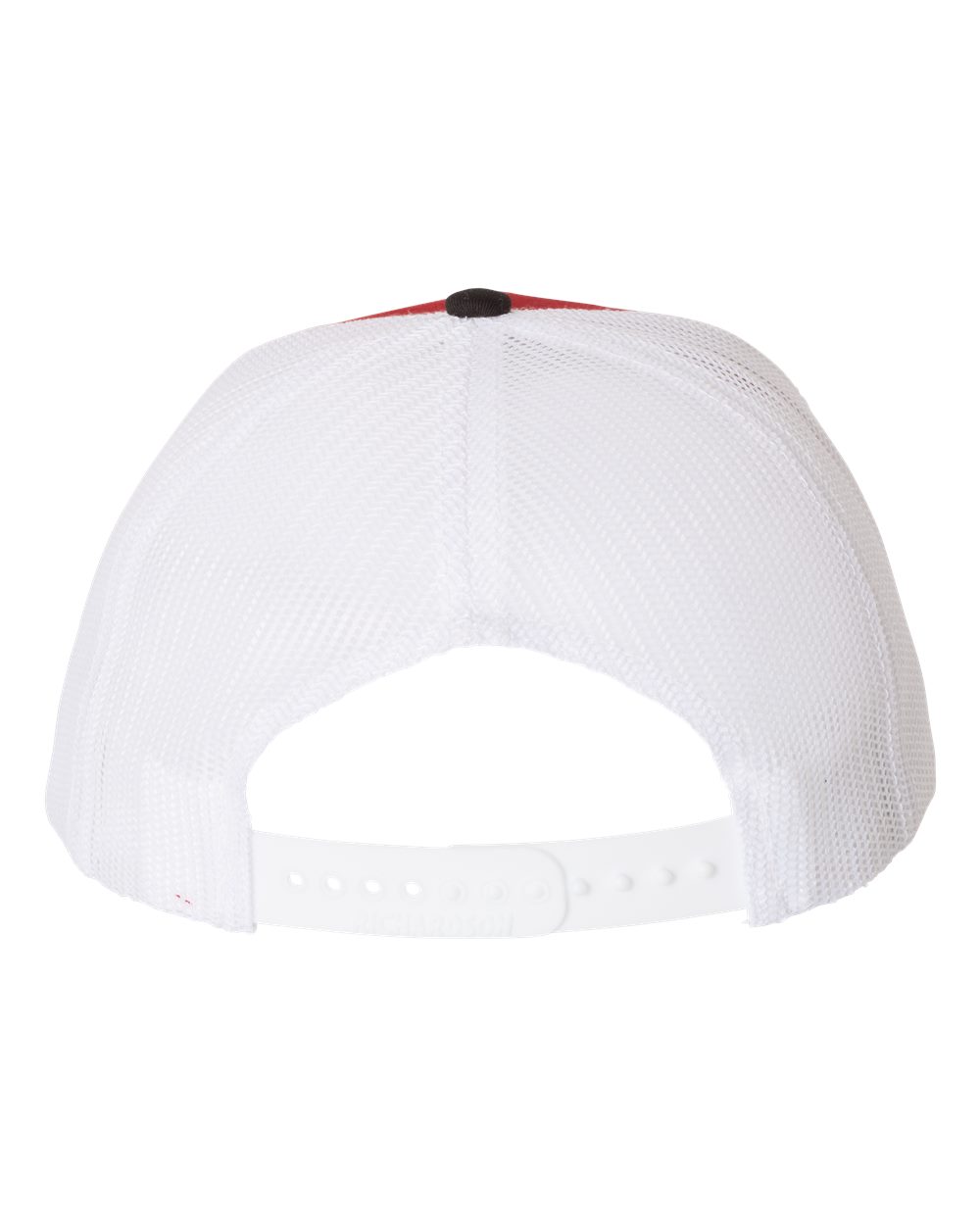 Snapback Trucker Cap - Back - B18095780 - Red/ White/ Black
