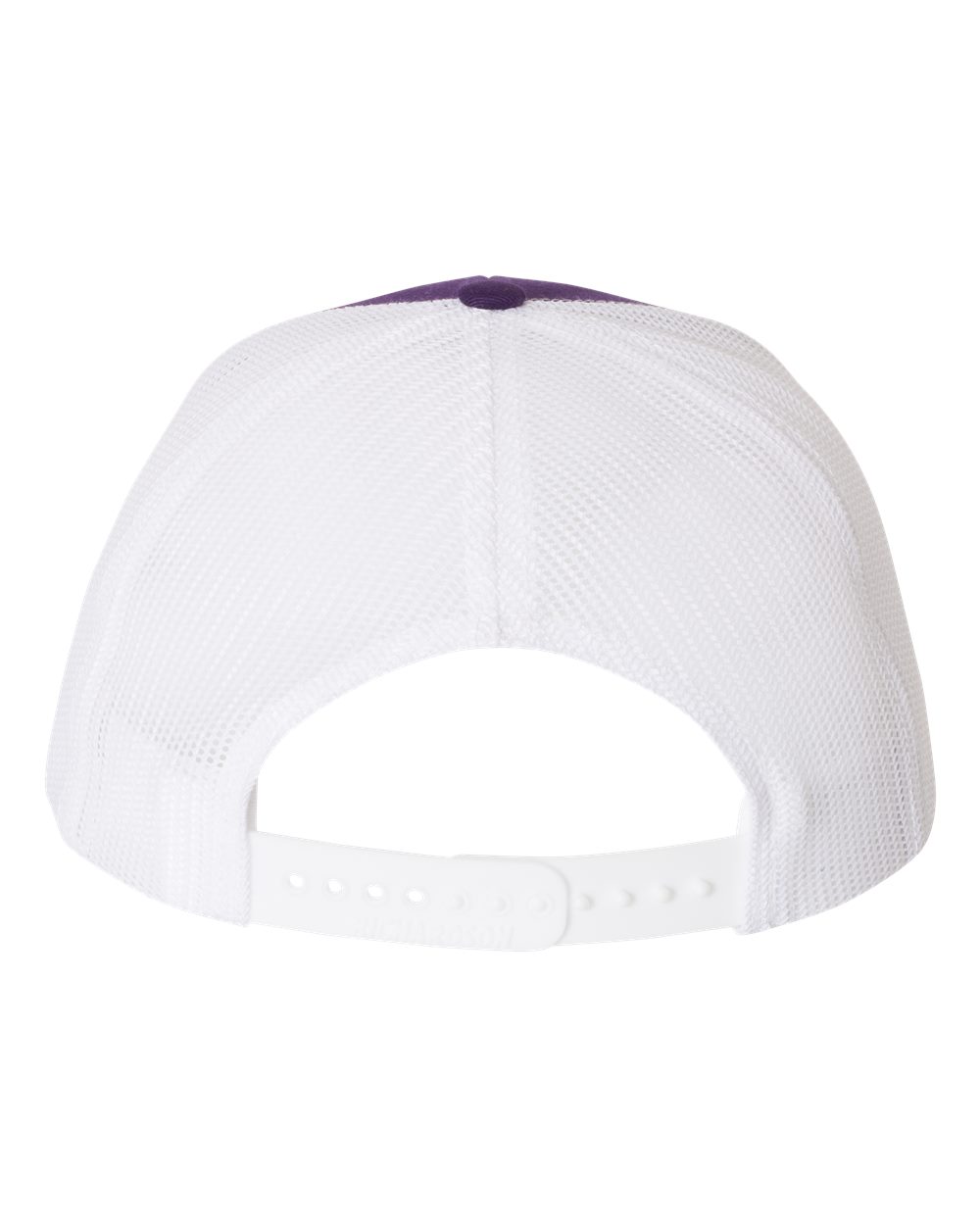 Snapback Trucker Cap - Back - B18095810 - Purple/ White