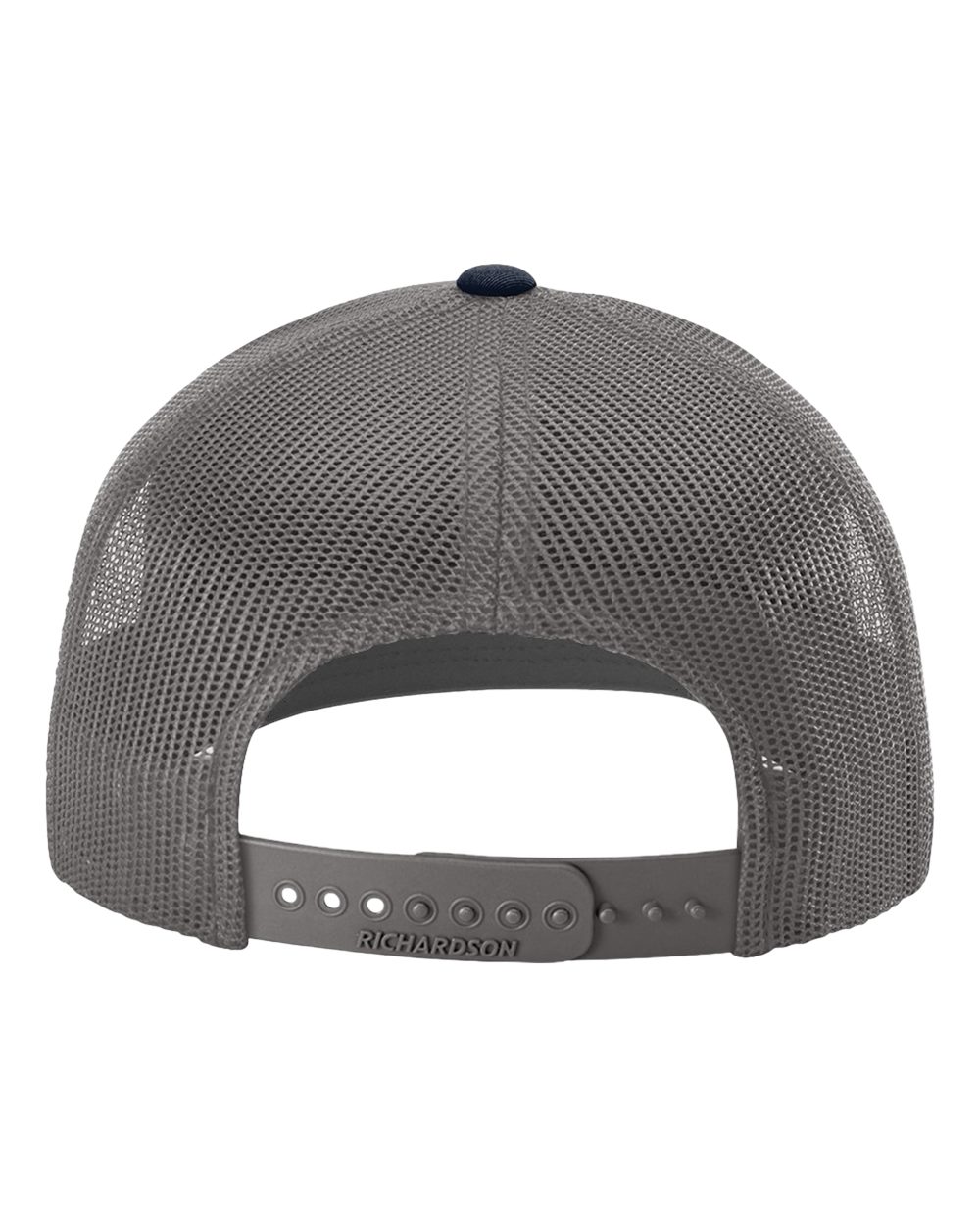 Snapback Trucker Cap - Back - B18095870 - Navy/ Charcoal