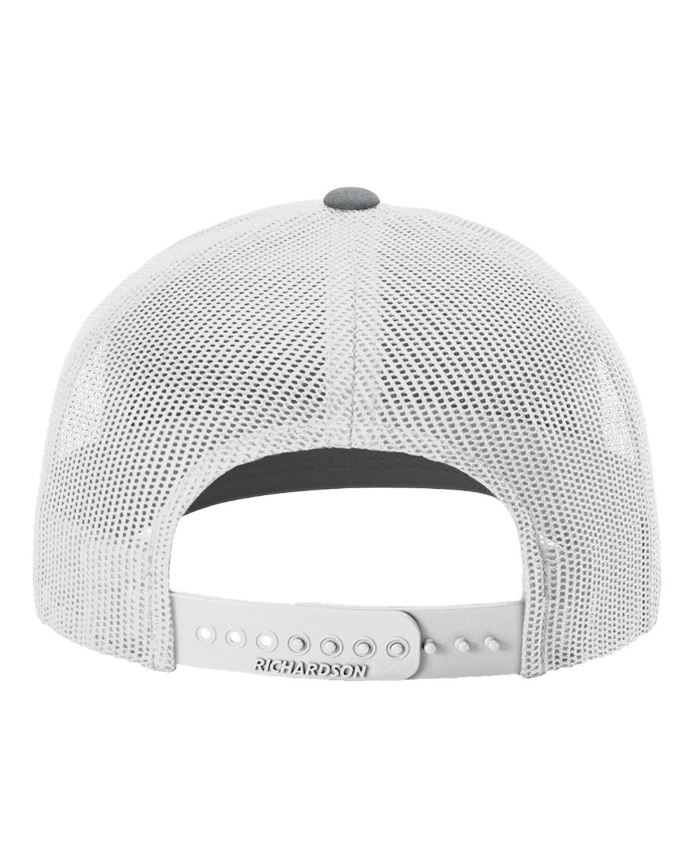 Snapback Trucker Cap - Back - B18095910 - Heather Grey/ Light Grey