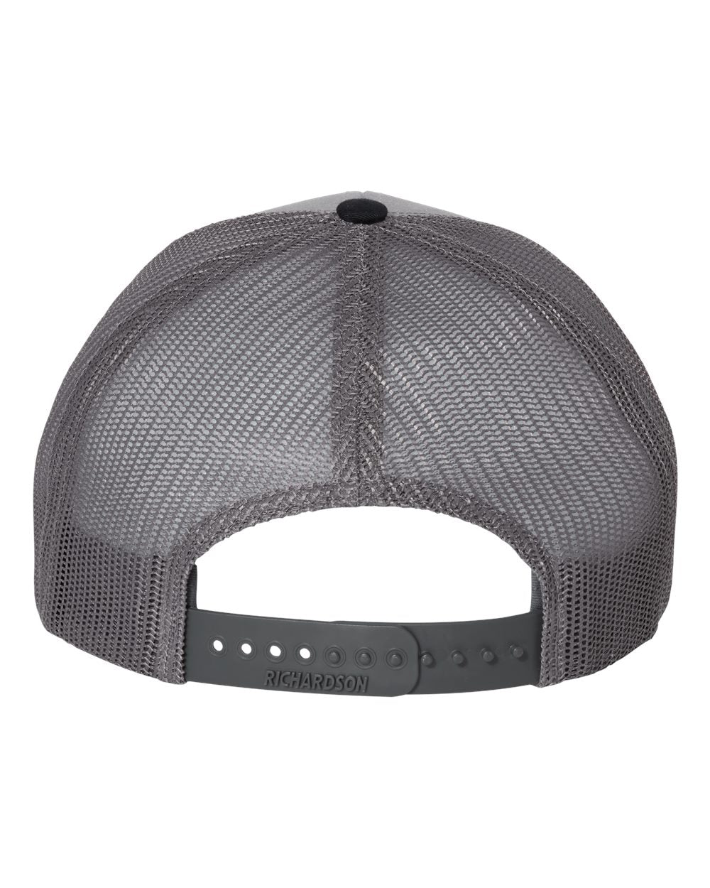Snapback Trucker Cap - Back - B18095920 - Grey/ Charcoal/ Navy