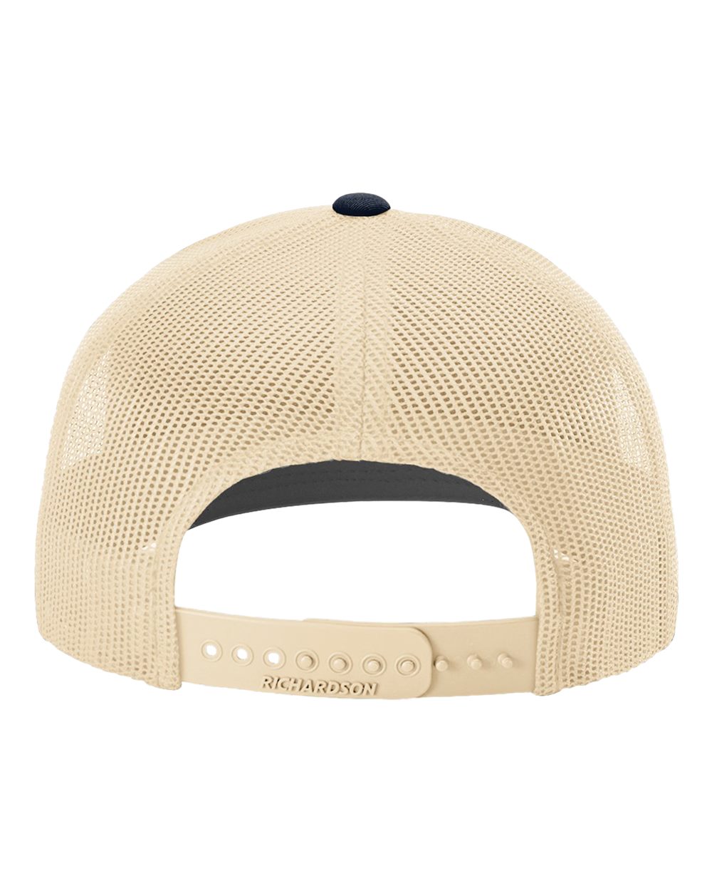 Snapback Trucker Cap - Back - B18095970 - Navy/ Khaki