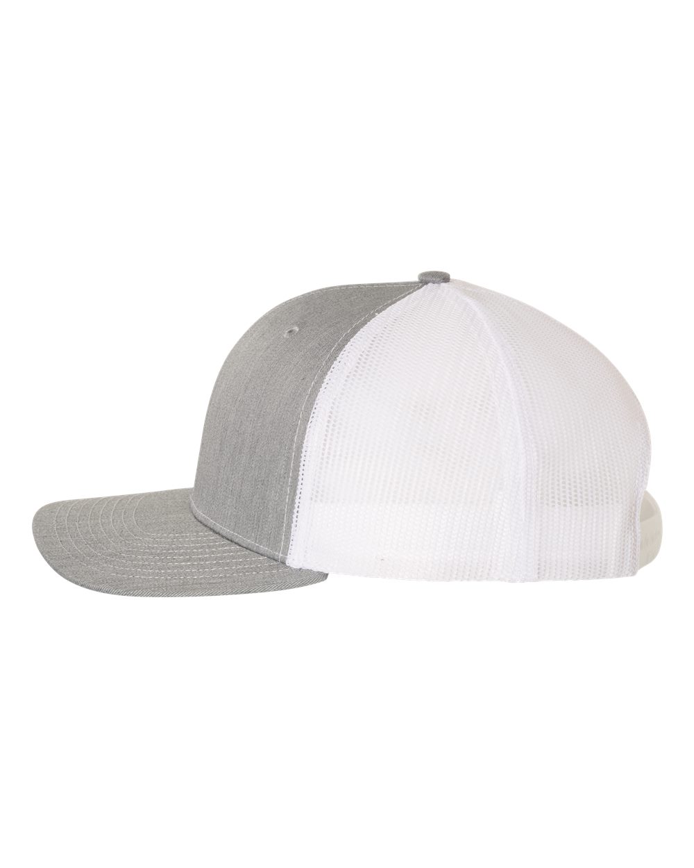 Snapback Trucker Cap - DirectSide - B18095040 - Heather Grey/ White