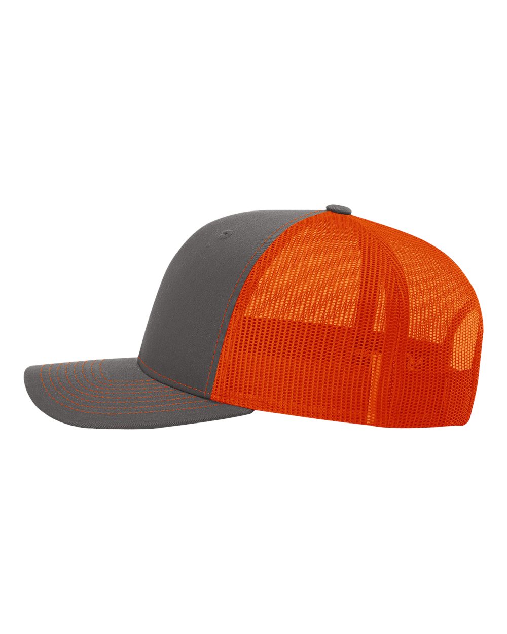 Snapback Trucker Cap - DirectSide - B18095080 - Charcoal/ Orange
