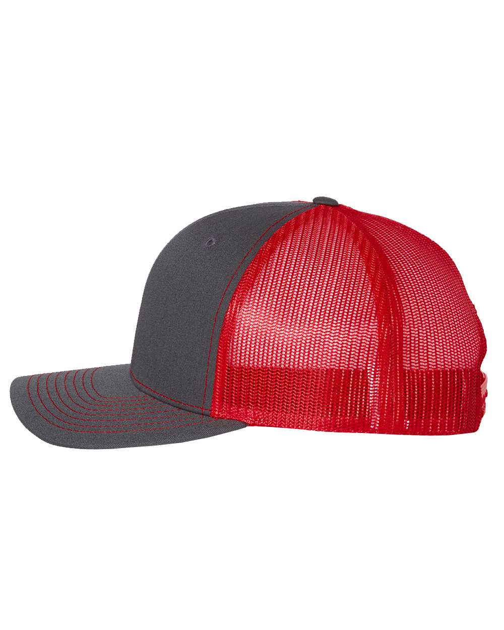 Snapback Trucker Cap - DirectSide - B18095140 - Charcoal/ Red