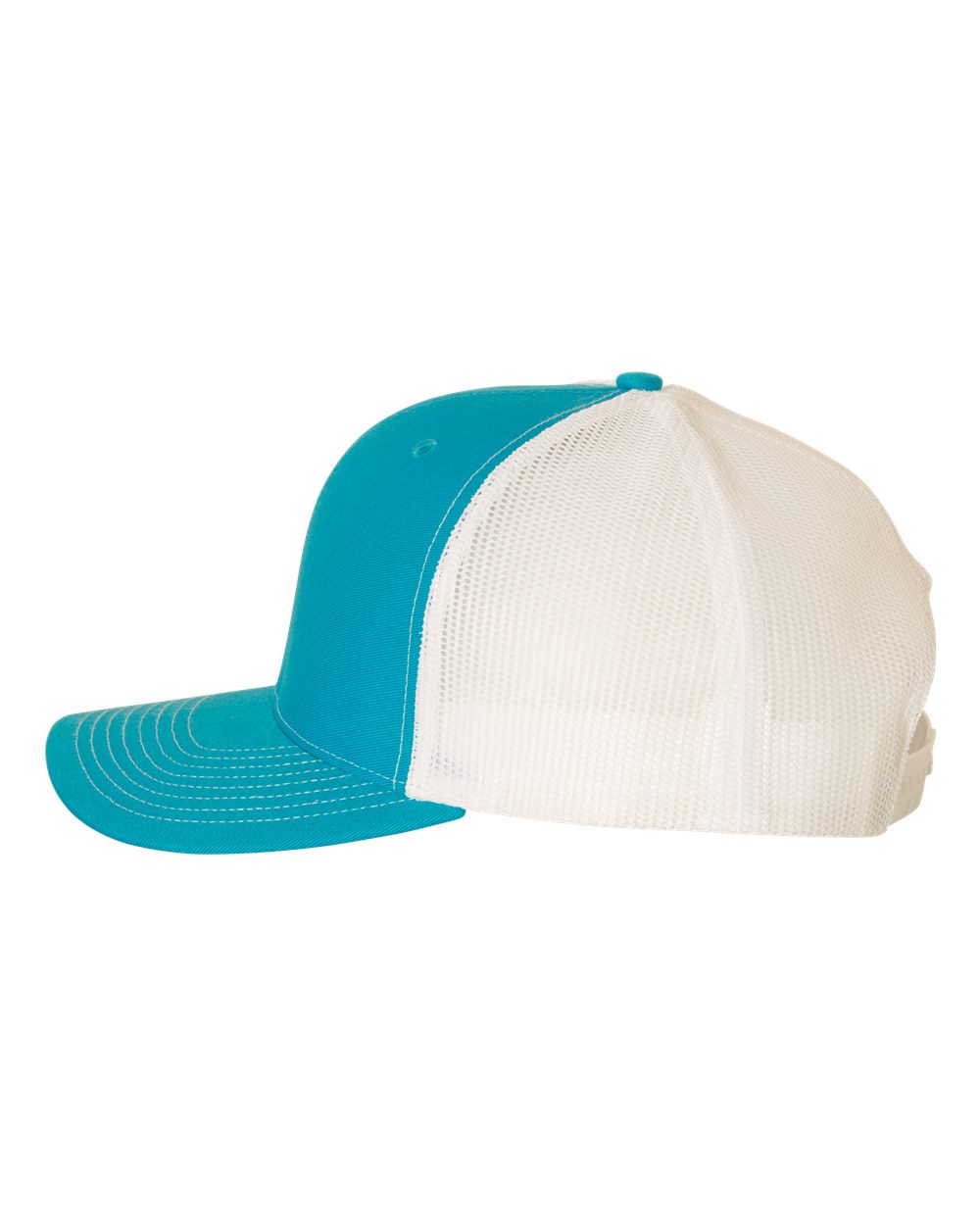 Snapback Trucker Cap - DirectSide - B18095200 - Cyan/ White