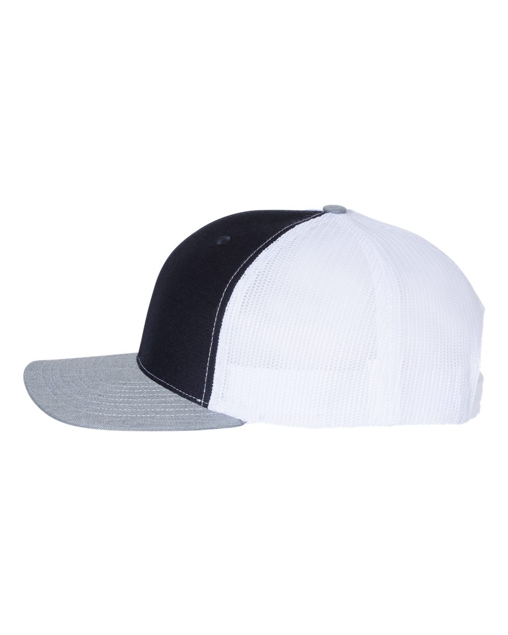 Snapback Trucker Cap - DirectSide - B18095380 - Navy/ White/ Heather Grey