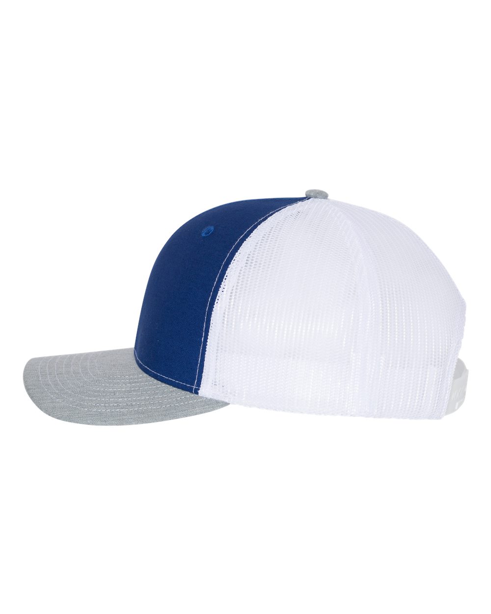 Snapback Trucker Cap - DirectSide - B18095440 - Royal/ White/ Heather Grey