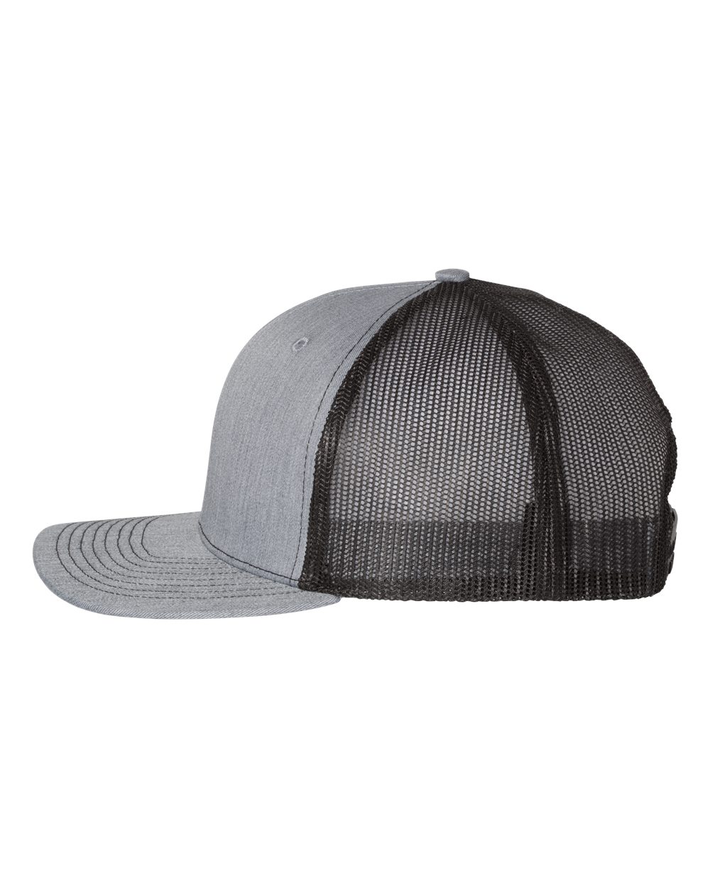 Snapback Trucker Cap - DirectSide - B18095510 - Heather Grey/ Black
